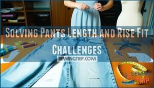 solving pants length and rise fit challenges