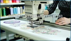 sourcing embroidery services and providers