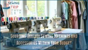 sourcing quality sewing machines and accessories within your budget