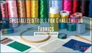 specialized tools for challenging fabrics