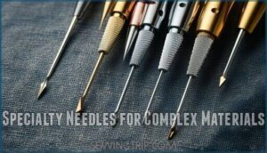 specialty needles for complex materials