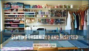 staying organized and inspired