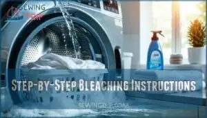 step-by-step bleaching instructions