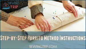 step-by-step burrito method instructions