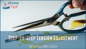 step-by-step tension adjustment