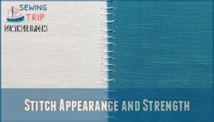 stitch appearance and strength