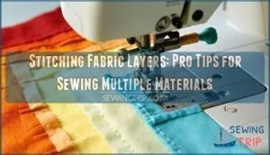 stitching fabric layers