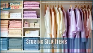 storing silk items