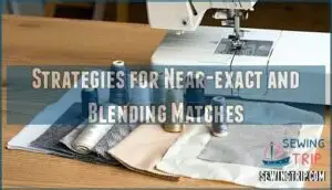 strategies for near-exact and blending matches