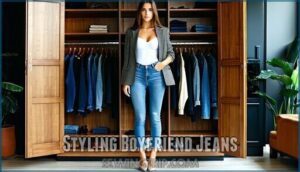 styling boyfriend jeans