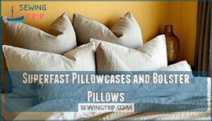 superfast pillowcases and bolster pillows