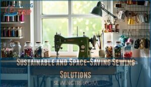 sustainable and space-saving sewing solutions