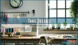 take breaks