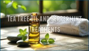 tea tree oil and peppermint treatments