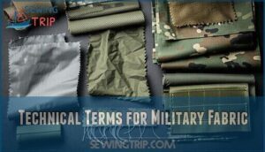 technical terms for military fabric