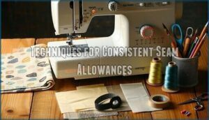 techniques for consistent seam allowances