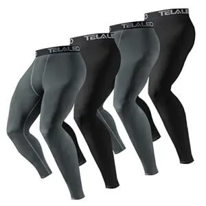 TELALEO 4 Pack Men's Compression B0BSGJR7CN