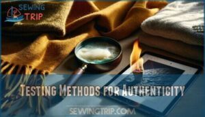 testing methods for authenticity