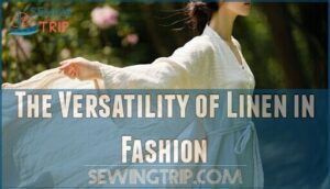 the versatility of linen in fashion
