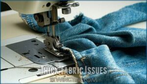 thick fabric issues