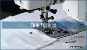 thin fabrics