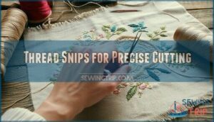 thread snips for precise cutting