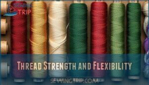 thread strength and flexibility