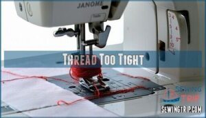 thread too tight