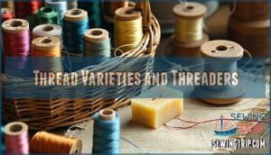 thread varieties and threaders