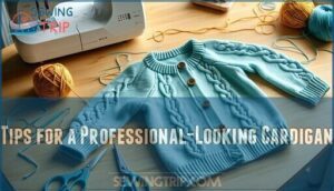 tips for a professional-looking cardigan