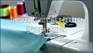 tips for achieving a perfect straight stitch
