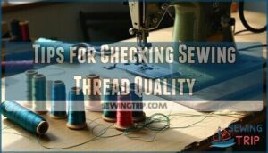 tips for checking sewing thread quality