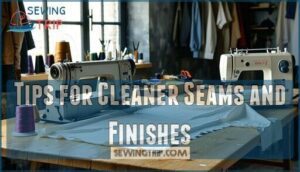 tips for cleaner seams and finishes