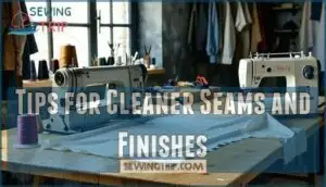 tips for cleaner seams and finishes