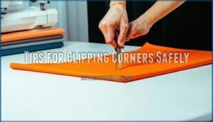 tips for clipping corners safely
