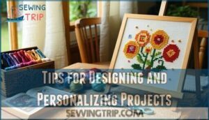 tips for designing and personalizing projects