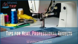 tips for neat, professional results