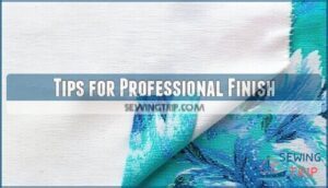 tips for professional finish