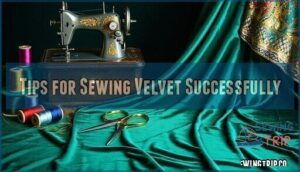 tips for sewing velvet successfully