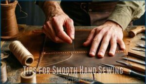 tips for smooth hand sewing