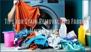 tips for stain removal and fabric maintenance
