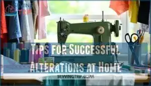 tips for successful alterations at home
