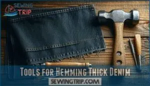 tools for hemming thick denim