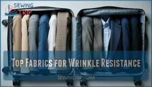 top fabrics for wrinkle resistance