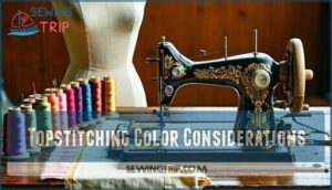 topstitching color considerations