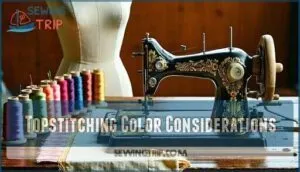 topstitching color considerations