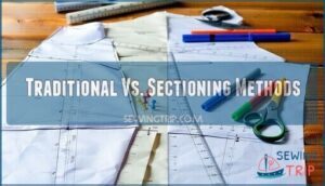 traditional vs. sectioning methods