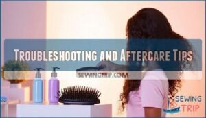troubleshooting and aftercare tips