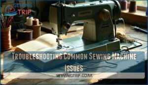 troubleshooting common sewing machine issues