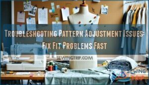 troubleshooting pattern adjustment issues